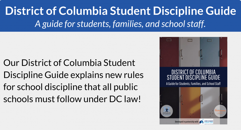 Image representing the DC Student Discipline Guide